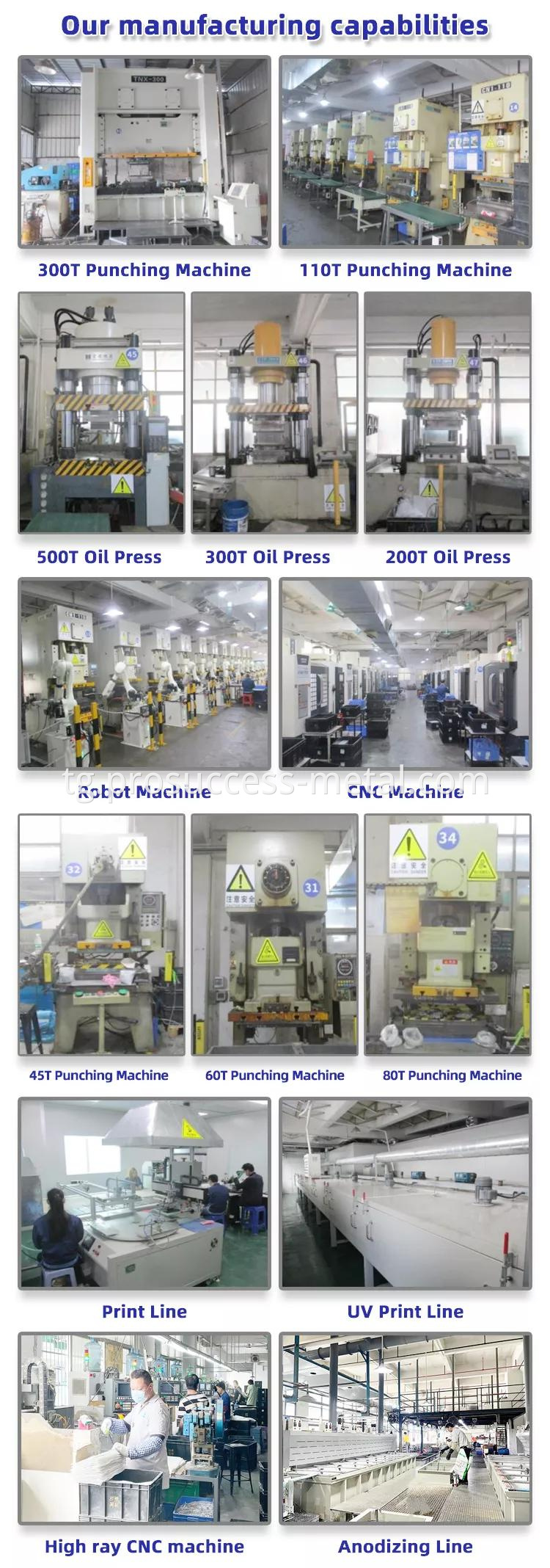 Metal CNC Parts Machining Equipment